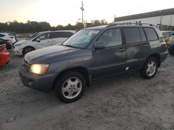  Salvage Toyota Highlander