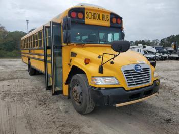  Salvage Blue Bird School Bus