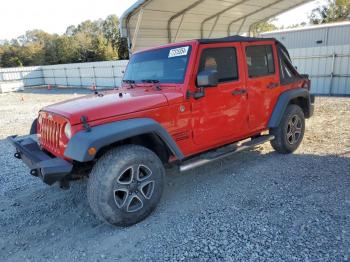  Salvage Jeep Wrangler