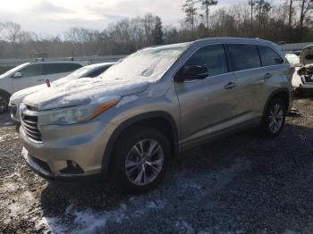  Salvage Toyota Highlander