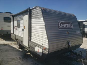  Salvage Coleman Trailer