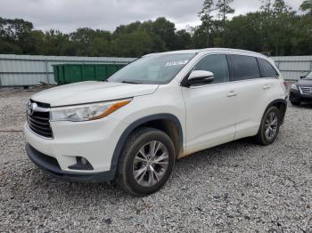  Salvage Toyota Highlander