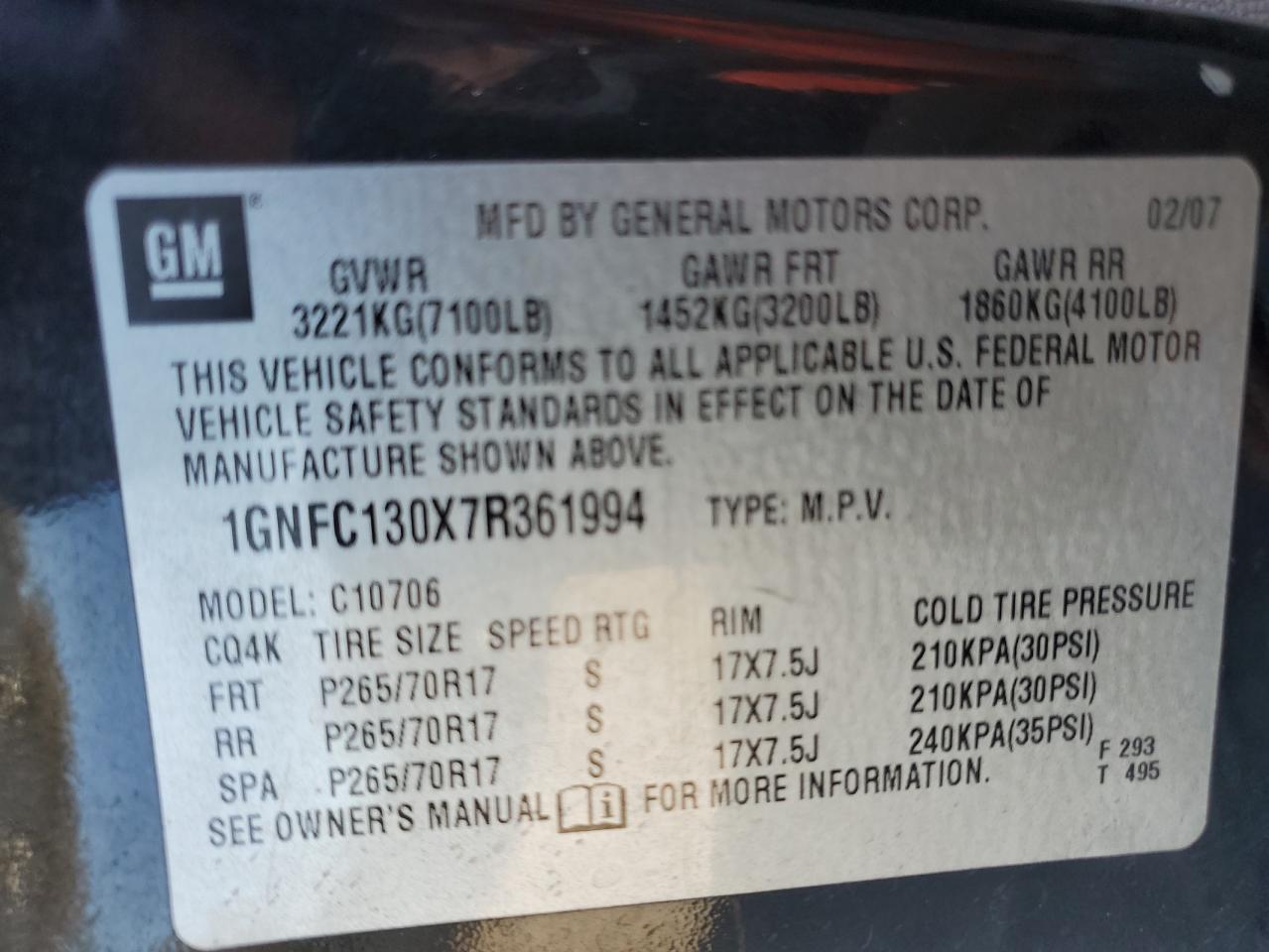 Chevrolet Tahoe C1500 Image 14