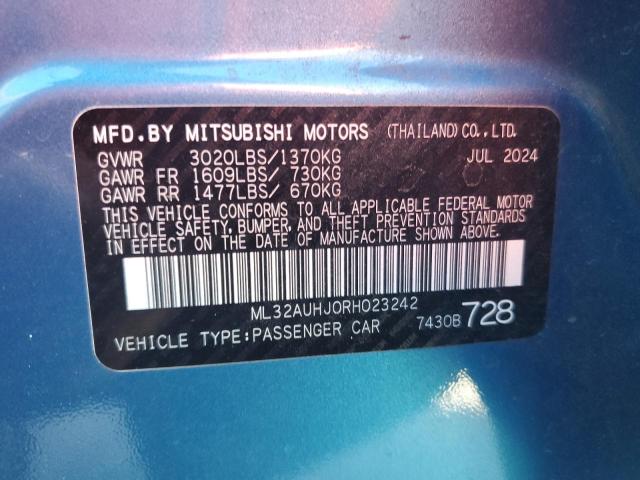 Mitsubishi Mirage Es Image 10