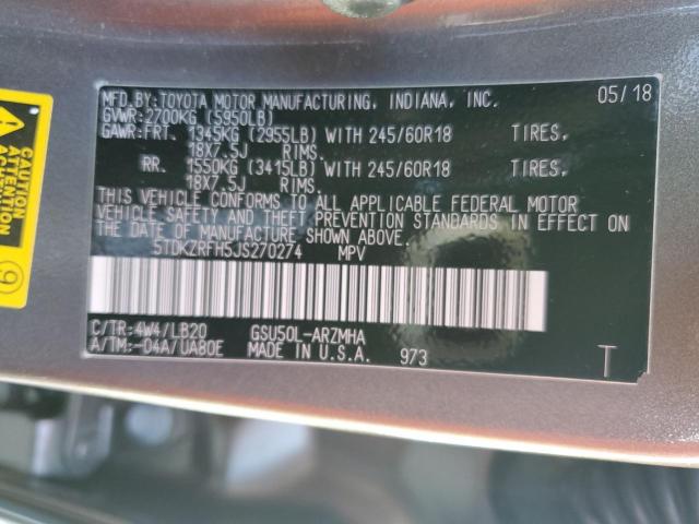 Toyota Highlander Se Image 12