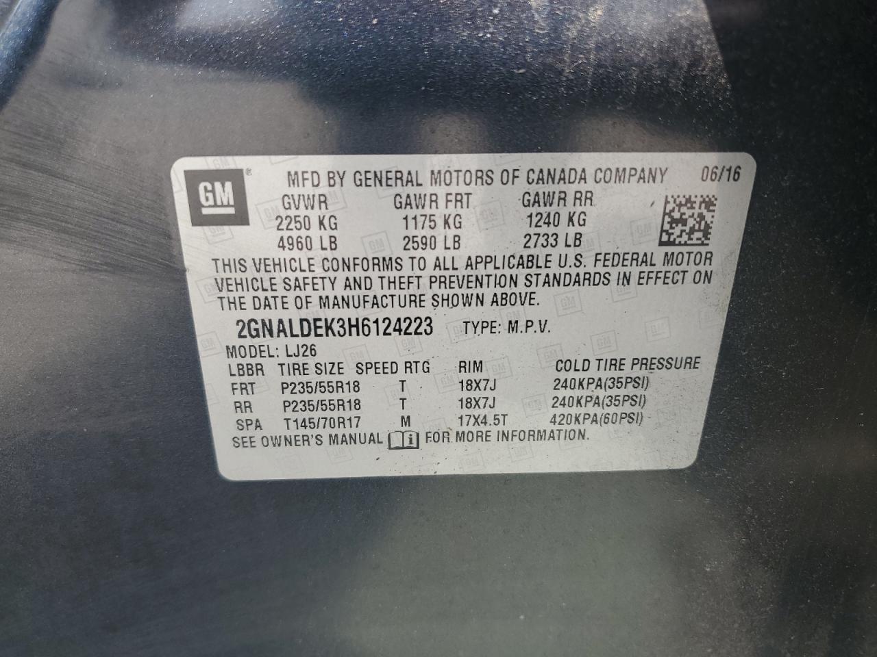 Chevrolet Equinox Premier Image 8