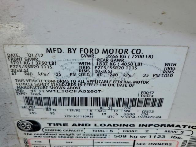 Ford F-150 Supercrew Image 12