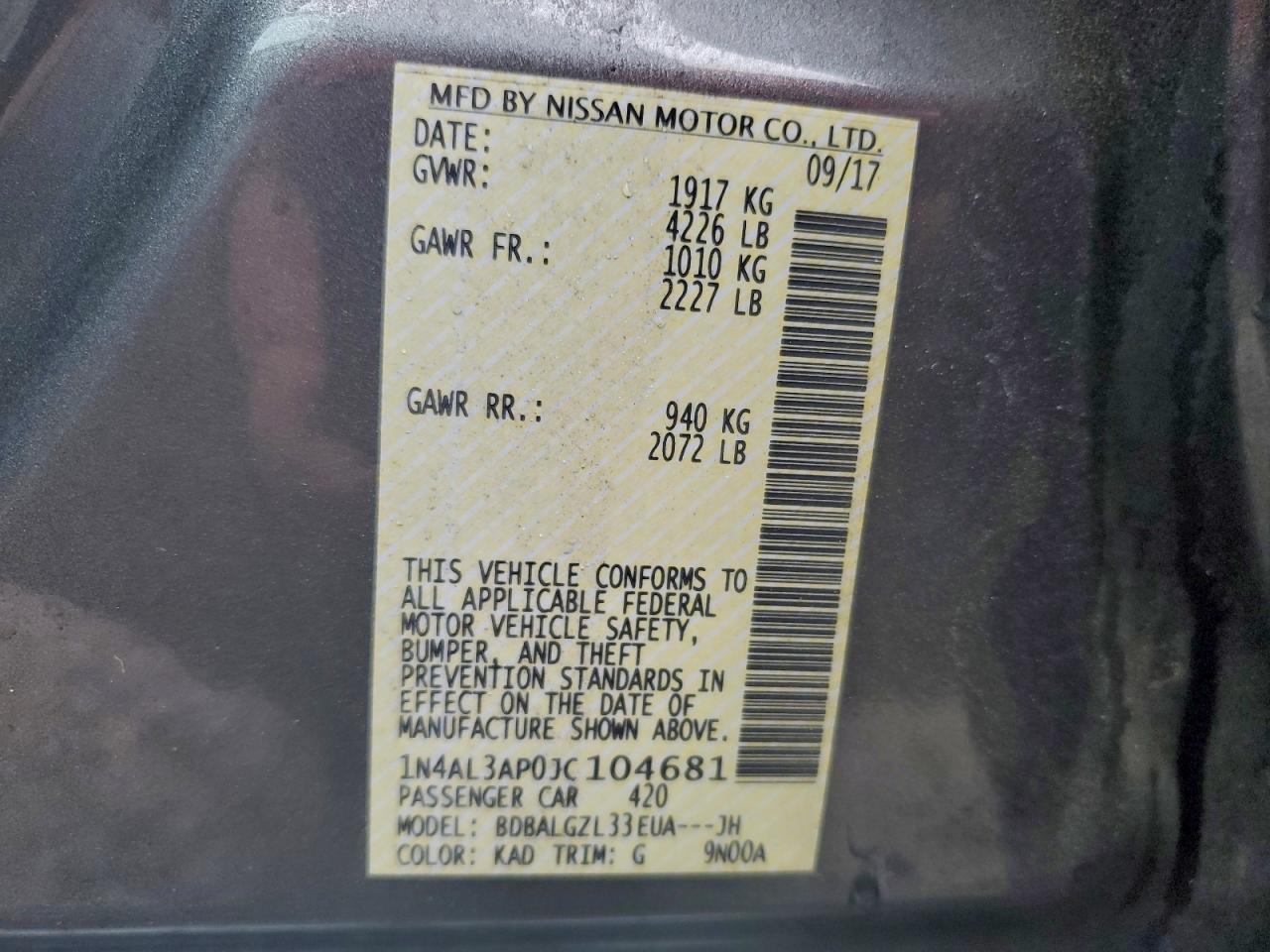 Nissan Altima 2.5 Image 10