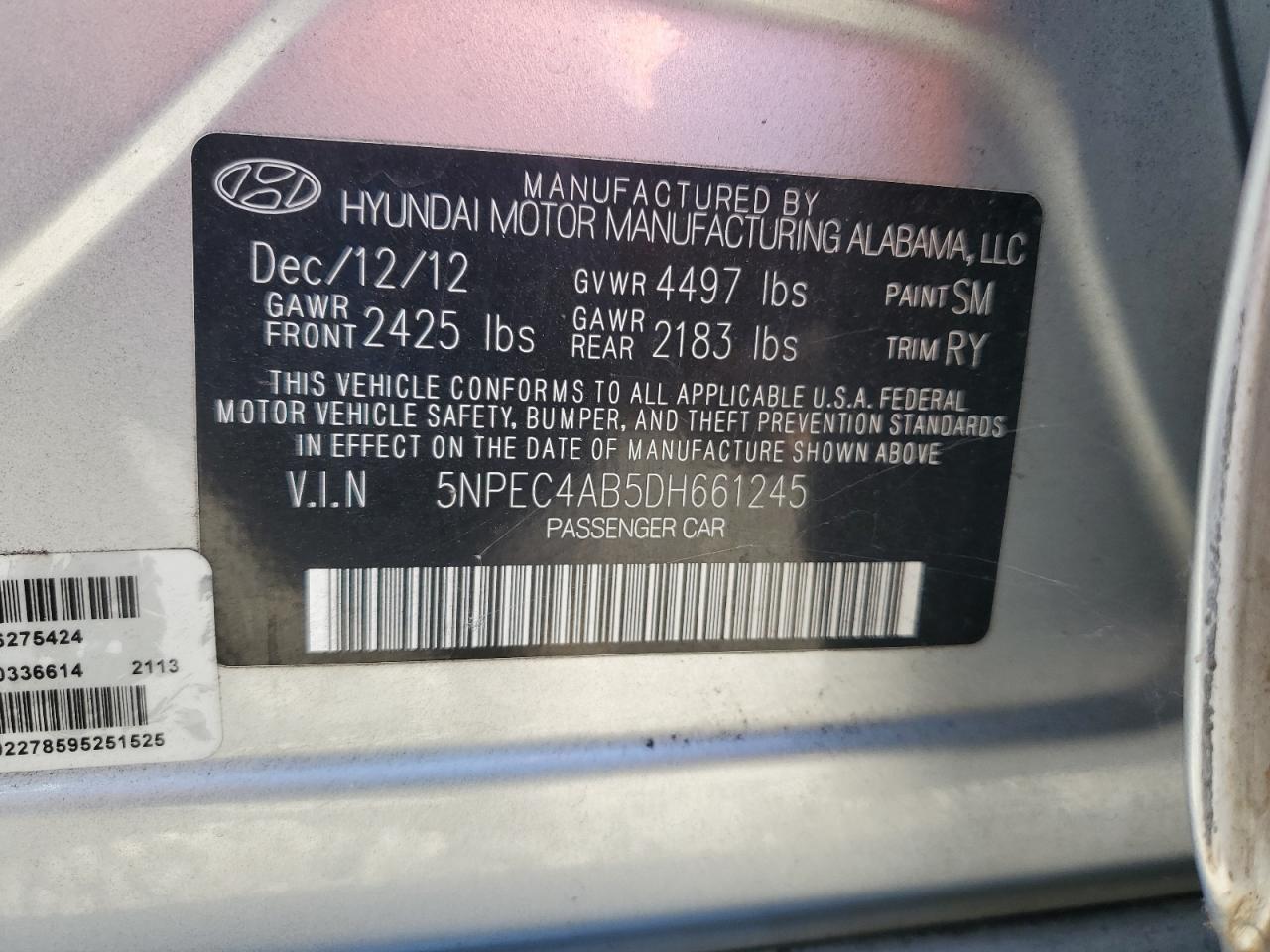 Hyundai SONATA Se Image 8