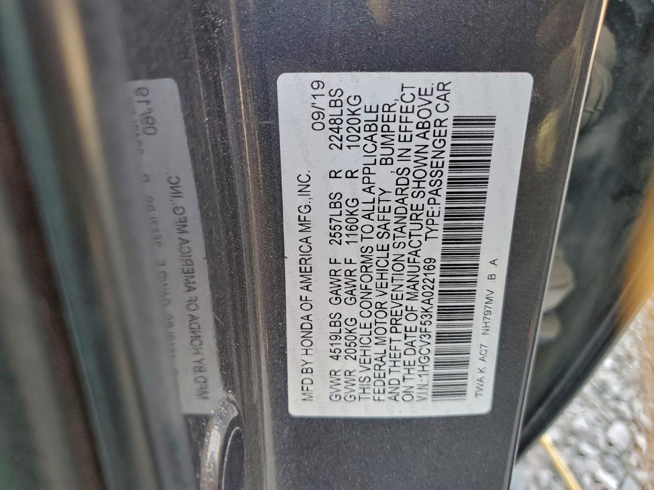 Honda Accord Hybrid Exl Image 6