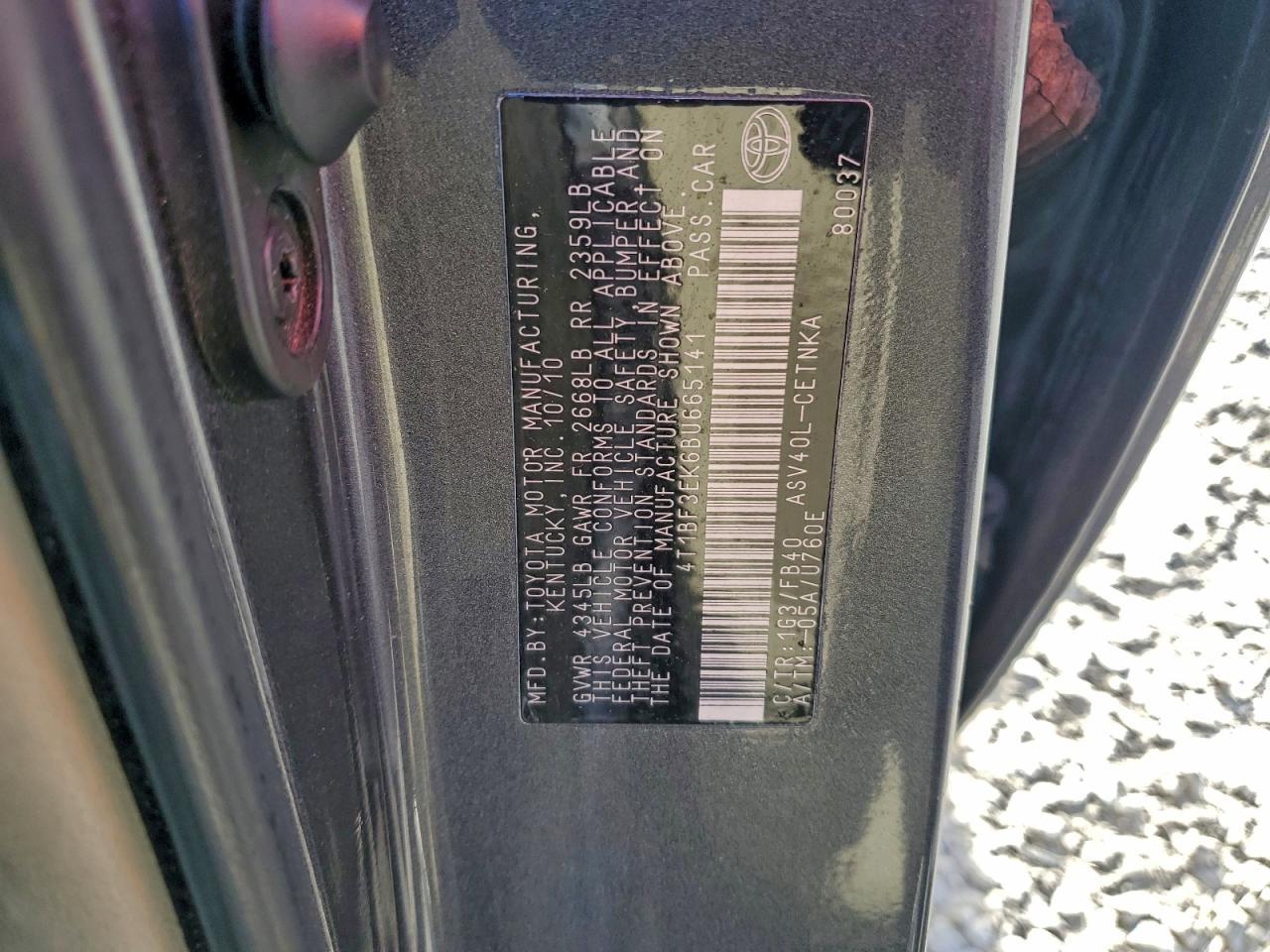 Toyota Camry Base Image 10