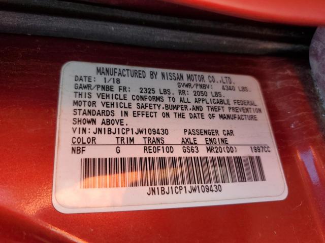 Nissan Rogue S Image 13